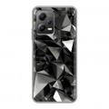 Дизайнерский силиконовый чехол для Xiaomi Poco X5 Черные кристаллы