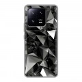 Дизайнерский силиконовый чехол для Xiaomi 13 Pro Черные кристаллы