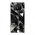 Дизайнерский пластиковый чехол для Huawei Mate X3 Черные кристаллы