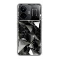 Дизайнерский силиконовый чехол для Realme GT3 Черные кристаллы