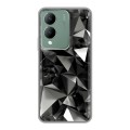Дизайнерский силиконовый чехол для Vivo Y17s Черные кристаллы