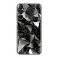 Дизайнерский пластиковый чехол для Samsung Galaxy A15 Черные кристаллы