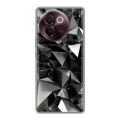 Дизайнерский пластиковый чехол для Vivo V30e Черные кристаллы