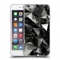 Дизайнерский силиконовый чехол для Iphone 6 Plus/6s Plus Черные кристаллы
