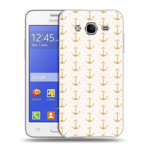Дизайнерский силиконовый чехол для Samsung Galaxy J7 Пастельные узоры