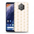 Дизайнерский силиконовый чехол для Nokia 9 PureView Пастельные узоры