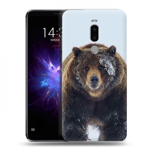 Дизайнерский пластиковый чехол для Meizu Note 8 Медведь