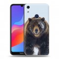 Дизайнерский пластиковый чехол для Huawei Honor 8A Медведь