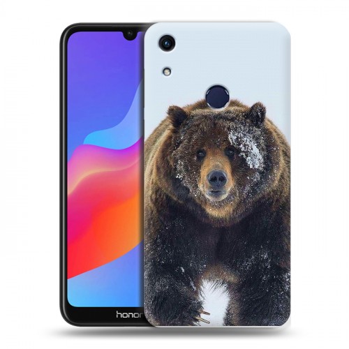 Дизайнерский пластиковый чехол для Huawei Honor 8A Медведь