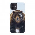 Дизайнерский силиконовый чехол для Iphone 12 Медведь