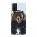 Дизайнерский пластиковый чехол для Huawei Honor 10X Lite Медведь