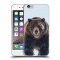 Дизайнерский пластиковый чехол для Iphone 6/6s Медведь