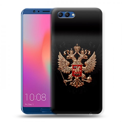 Дизайнерский пластиковый чехол для Huawei Honor View 10 Герб России