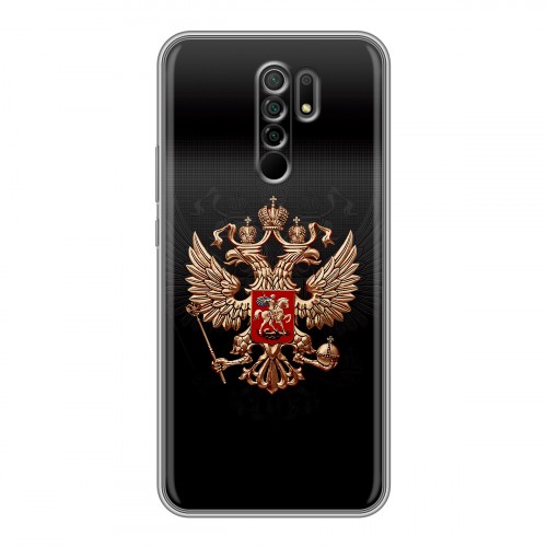 Дизайнерский силиконовый чехол для Xiaomi RedMi 9 Герб России