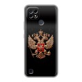 Дизайнерский силиконовый чехол для Realme C21 Герб России