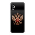 Дизайнерский силиконовый чехол для Tecno Spark 8P Герб России