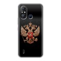 Дизайнерский силиконовый чехол для Itel A49 Герб России