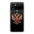 Дизайнерский силиконовый чехол для Xiaomi Redmi A1 Plus Герб России