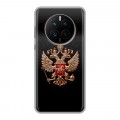 Дизайнерский силиконовый с усиленными углами чехол для Huawei Mate 50 Герб России