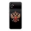 Дизайнерский силиконовый чехол для Samsung Galaxy A04e Герб России