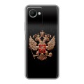 Дизайнерский силиконовый чехол для Realme C30s Герб России