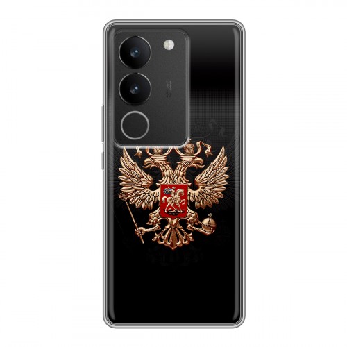 Дизайнерский силиконовый чехол для Vivo S17 Герб России