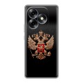 Дизайнерский силиконовый чехол для Itel S23 Plus Герб России