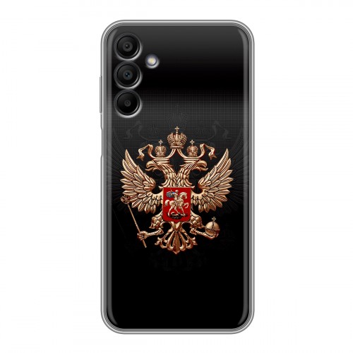 Дизайнерский силиконовый чехол для Samsung Galaxy A15 Герб России