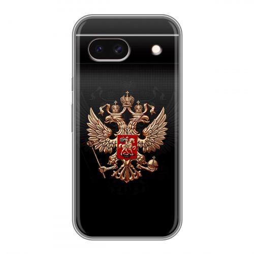 Дизайнерский силиконовый чехол для Google Pixel 8a Герб России