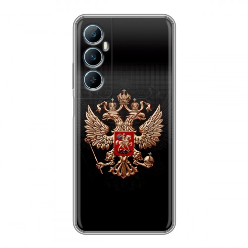 Дизайнерский пластиковый чехол для Realme C65 Герб России