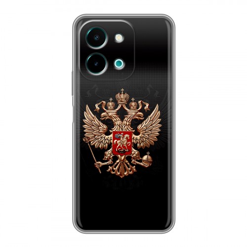 Дизайнерский силиконовый чехол для Vivo Y28 Герб России