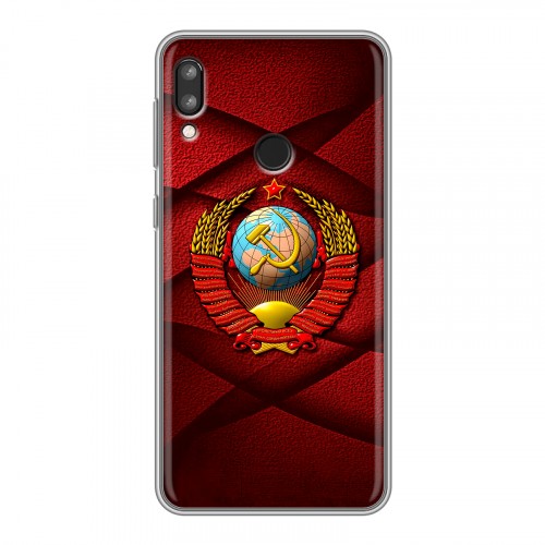 Дизайнерский силиконовый чехол для Lenovo K5 Pro Герб СССР