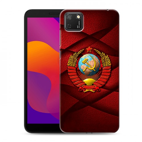Дизайнерский силиконовый чехол для Huawei Honor 9S Герб СССР