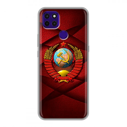 Дизайнерский силиконовый чехол для Lenovo K12 Pro Герб СССР