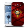 Дизайнерский пластиковый чехол для Samsung Galaxy Grand Герб СССР