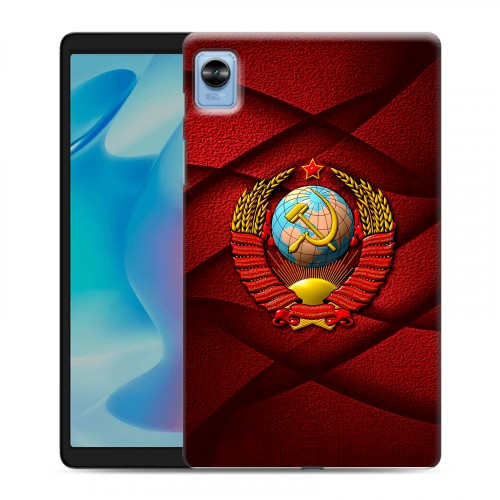 Дизайнерский силиконовый чехол для Realme Pad Mini Герб СССР