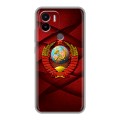 Дизайнерский силиконовый чехол для Xiaomi Redmi A1 Plus Герб СССР