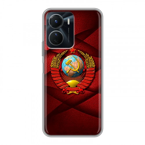 Дизайнерский силиконовый чехол для Vivo Y16 Герб СССР