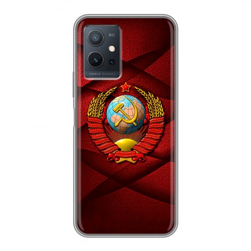 Дизайнерский силиконовый чехол для Vivo Y55 5G Герб СССР