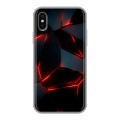 Дизайнерский силиконовый чехол для Iphone x10 Яркие абстракции