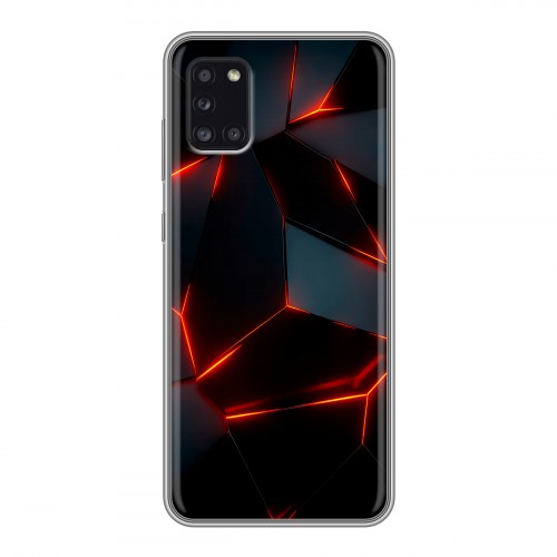 Дизайнерский силиконовый чехол для Samsung Galaxy A31 Яркие абстракции