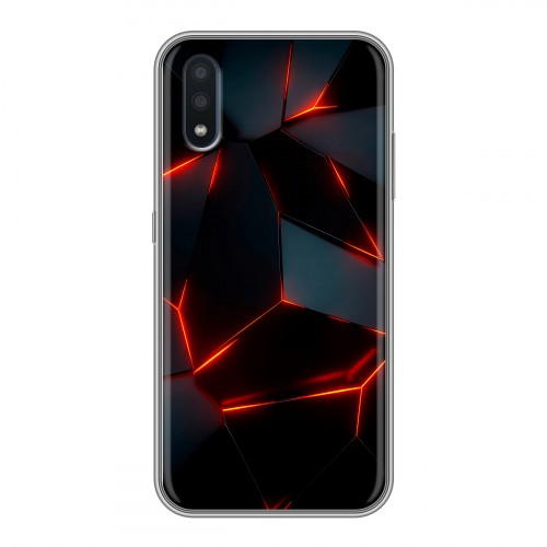 Дизайнерский силиконовый чехол для Samsung Galaxy M01 Яркие абстракции