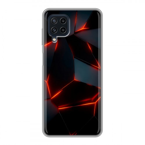 Дизайнерский силиконовый чехол для Samsung Galaxy A22 Яркие абстракции