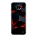 Дизайнерский силиконовый чехол для Nokia C20 Яркие абстракции
