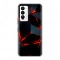 Дизайнерский силиконовый с усиленными углами чехол для Tecno Camon 18 Яркие абстракции