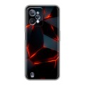 Дизайнерский силиконовый чехол для Realme C31 Яркие абстракции