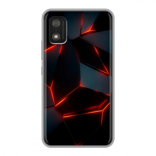 Дизайнерский силиконовый чехол для Itel A17 Яркие абстракции