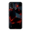 Дизайнерский силиконовый чехол для Itel A48 Яркие абстракции