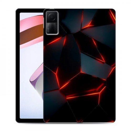Дизайнерский силиконовый чехол для Xiaomi RedMi Pad Яркие абстракции