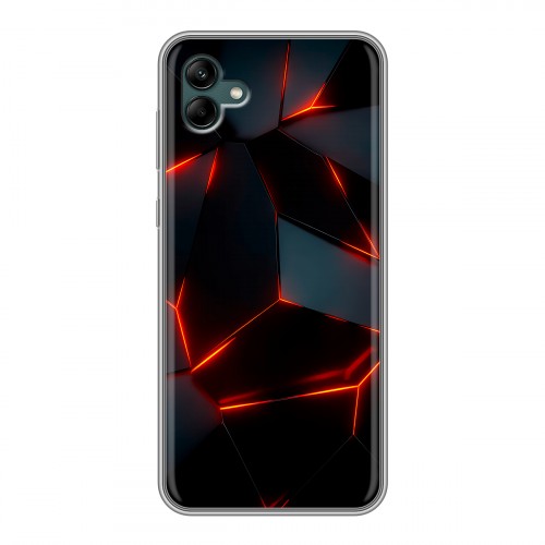 Дизайнерский силиконовый чехол для Samsung Galaxy A04 Яркие абстракции